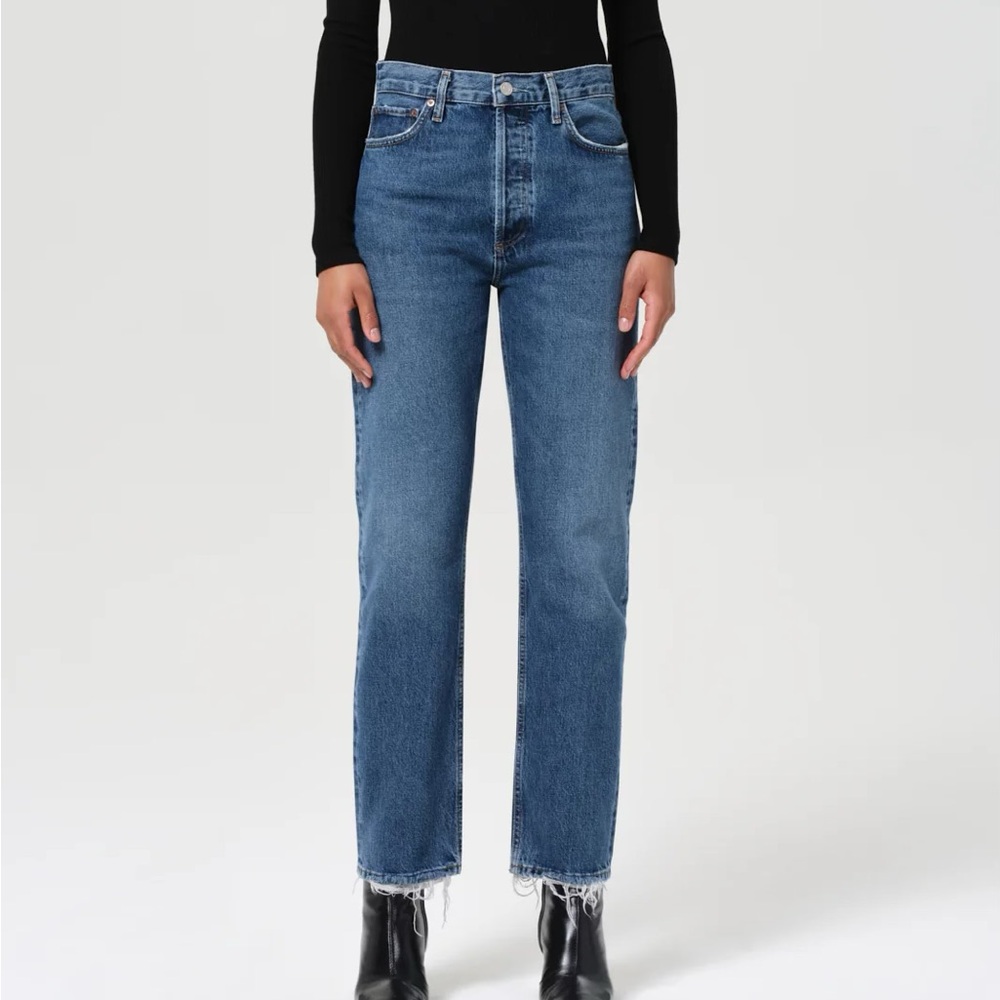 AGOLDE 90'S PINCH WAIST HIGH RISE STRAIGHT